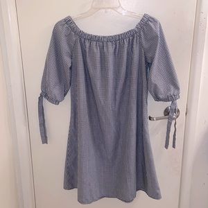 On or off shoulders dress!